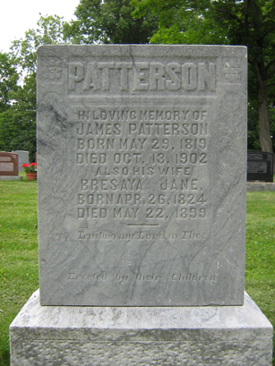James Patterson monument
